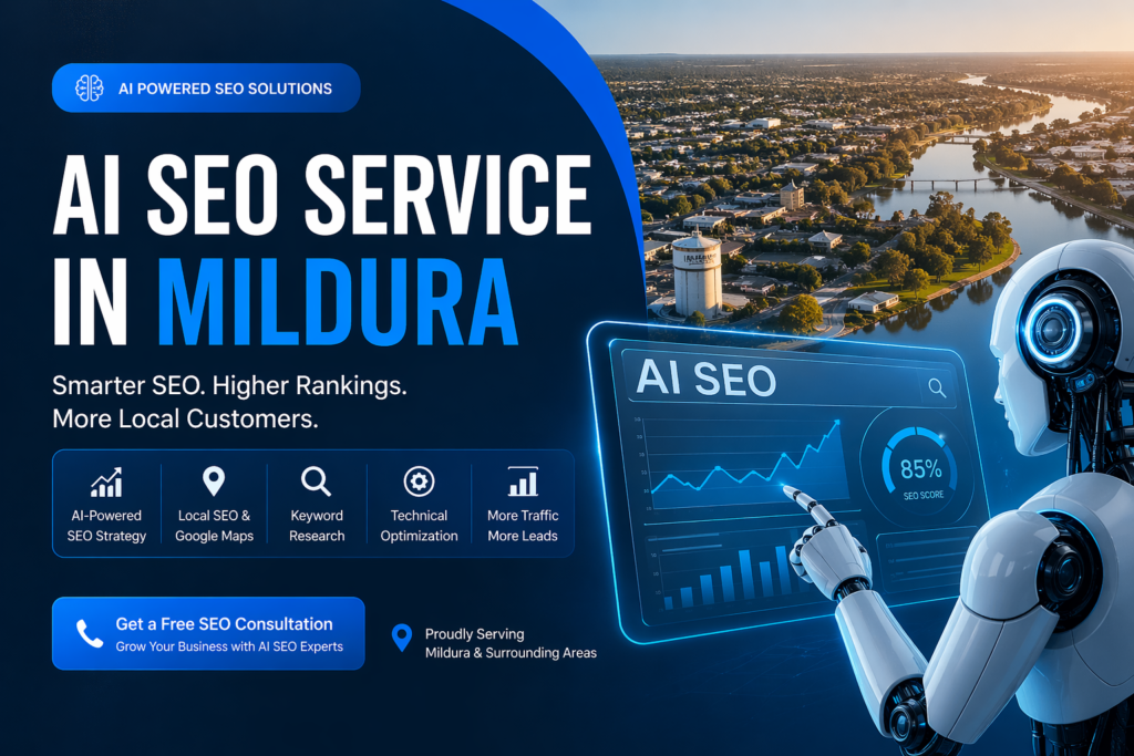 ai seo service in mildura for smarter google rankings & lead growth