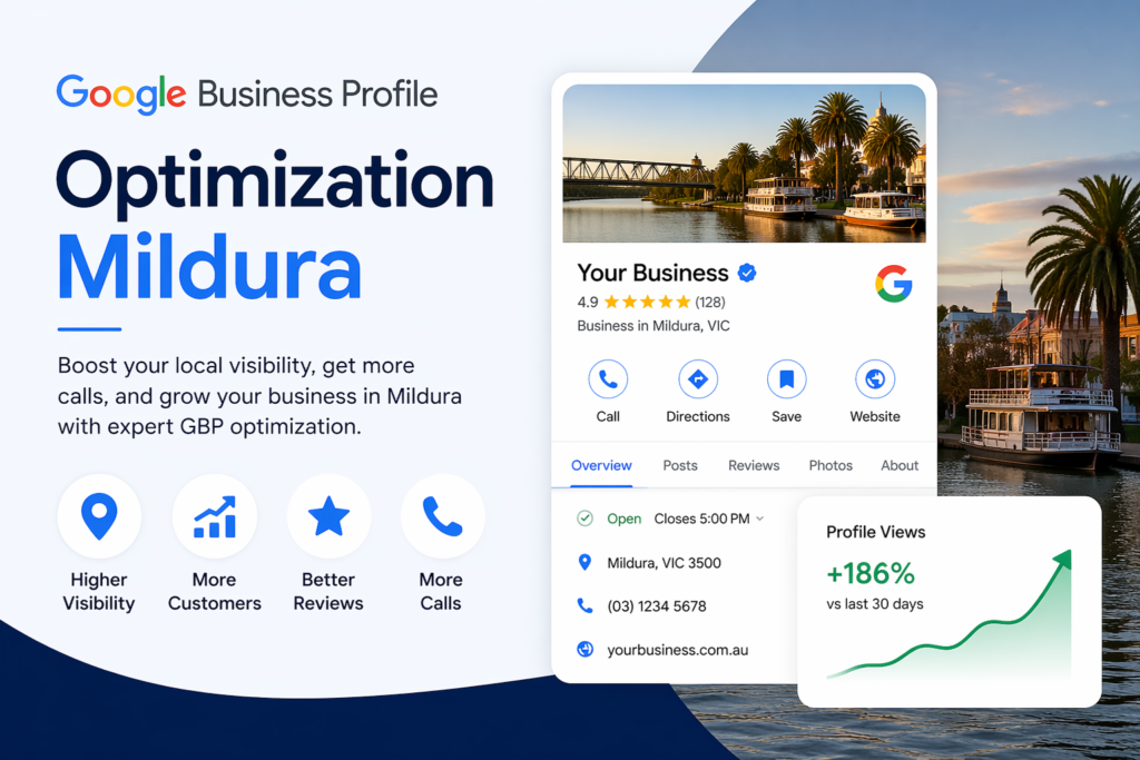 google business profile optimization mildura