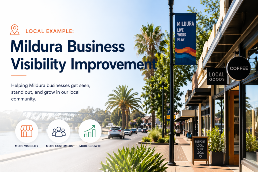 local example mildura business visibility improvement